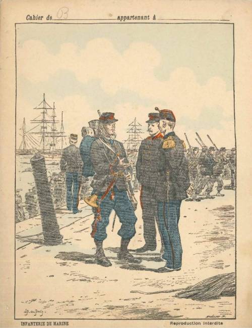 Série Uniformes et scènes militaires