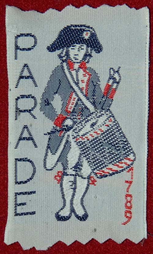 Ruban tissé au jacquard