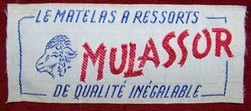 Ruban tissé au jacquard