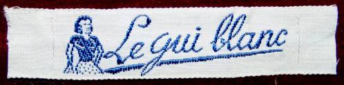 Ruban tissé au jacquard