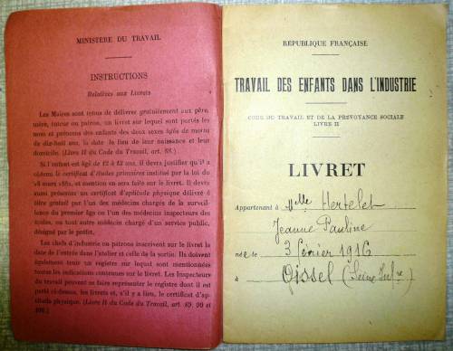 Livret d'enfant