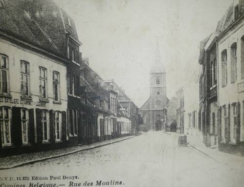 Photographie de la rue des Moulins