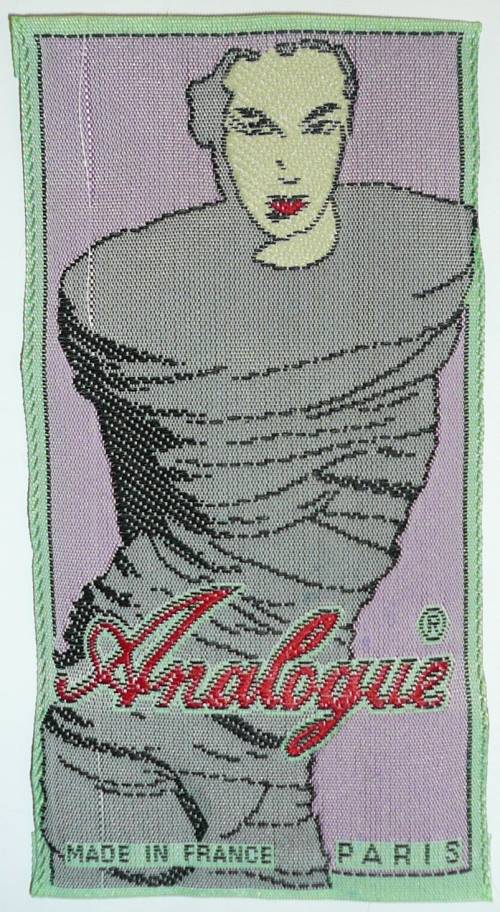 Ruban tissé au jacquard