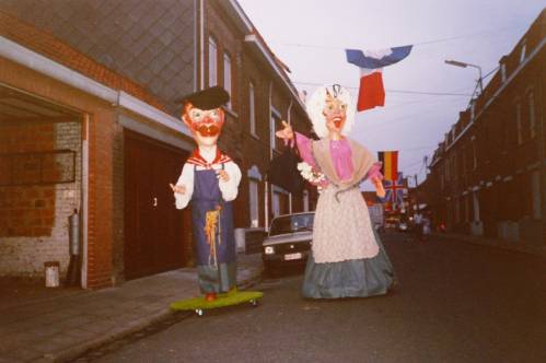 Photographie du baptême des géants rubaniers