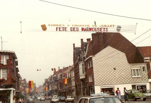 Photographie du calicot de la Fête des Marmousets