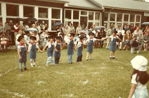 Photographie de la fête de l’école maternelle