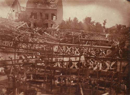 Photographie des ruines de l’usine Sigier-Capelle