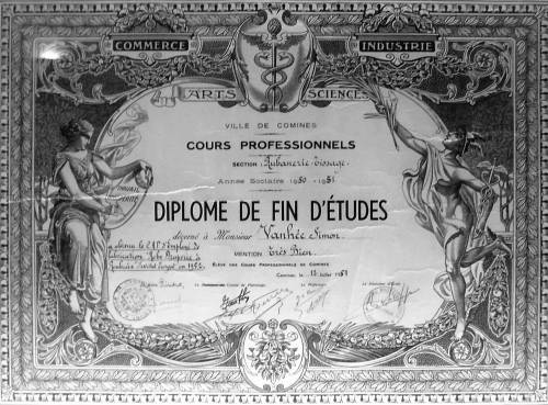 Diplôme de fin d'études