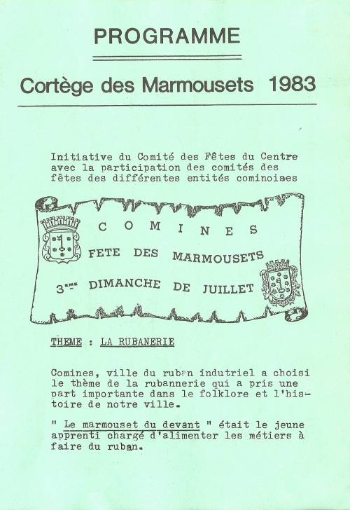 Livret-programme de fête