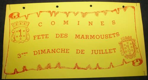 Affichette "Fête des Marmousets"