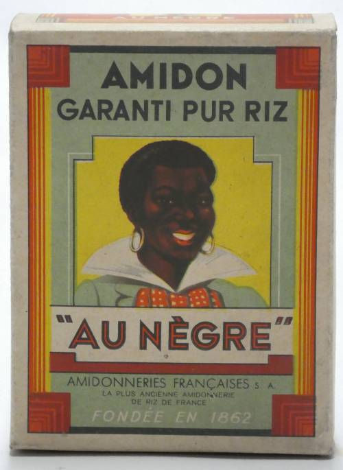 Boîte d'Amidon "Au Nègre"