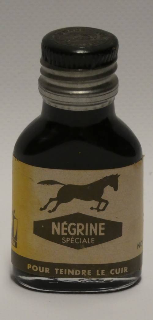 Flacon de crème pour chaussures "Négrine Spéciale"