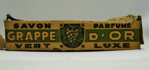 Boîte de Savon "Grappe d'Or Vert Luxe"