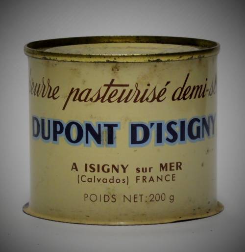 Boîte de beurre "Dupont d'Isigny"