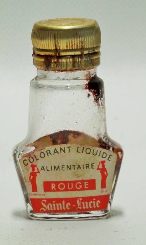 Flacon de colorant alimentaire "Sainte-Lucie"