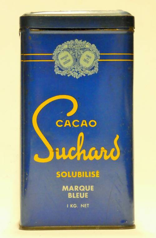 Boîte de cacao "Suchard"