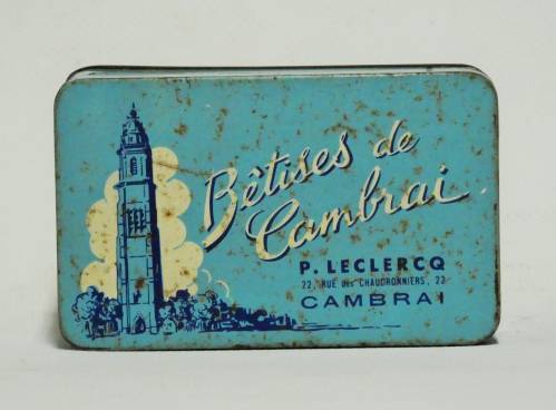 Boîte de bétises de Cambrai "P. Declercq"