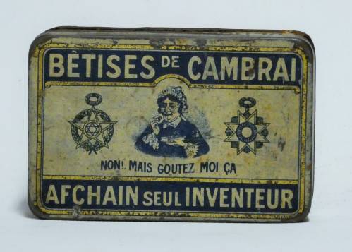 Boîte de bétises de Cambrai "Afchain Seul Inventeur"