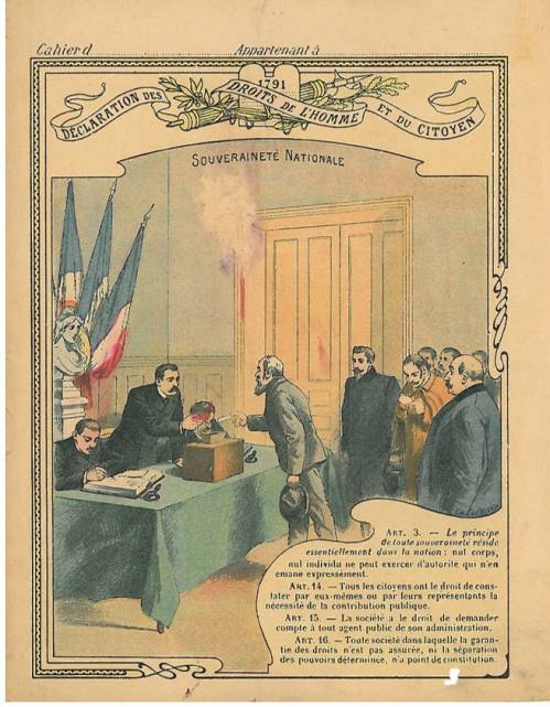 Série Déclaration des droits (1791)