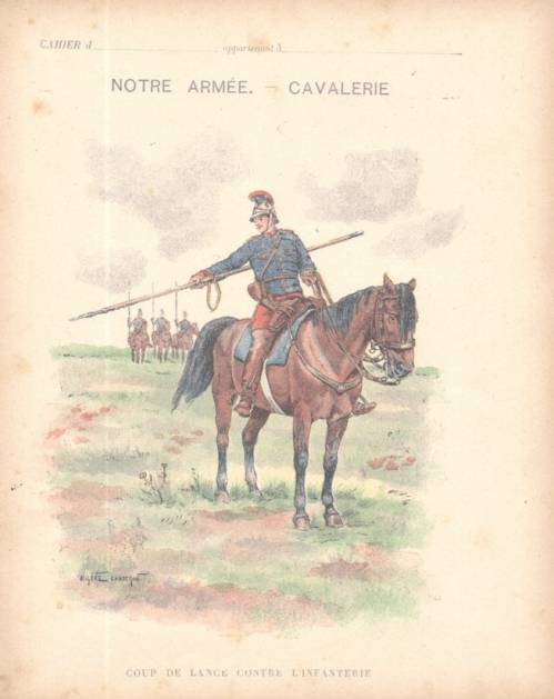 Série Notre armée : cavalerie