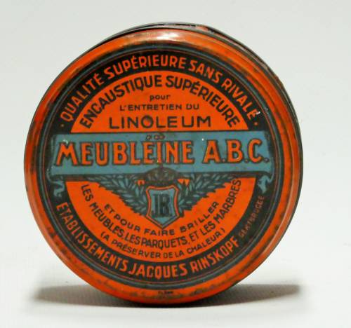 Boîte d'encaustique "Meubléine A.B.C."