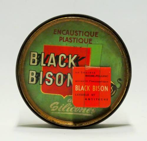 Boîte d'encaustique "Black Bison"