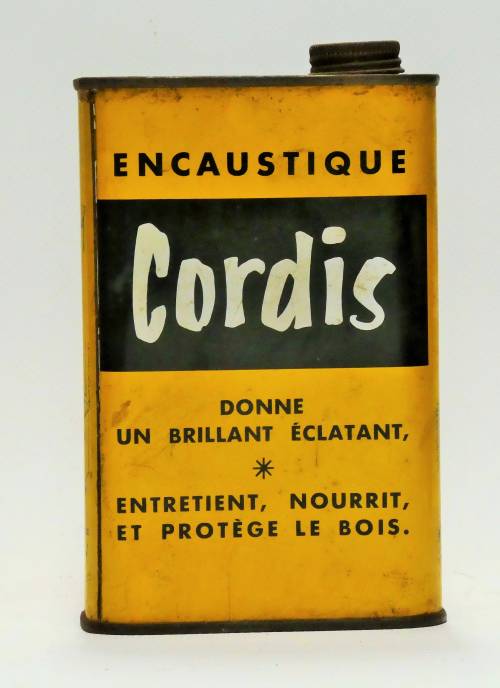 Bidon d'encaustique "Cordis"