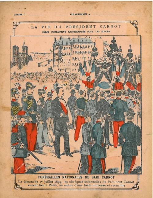 Série Vie du président Carnot