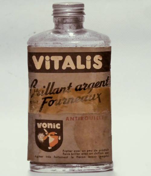 Bidon de brillant Argent "Vitalis"