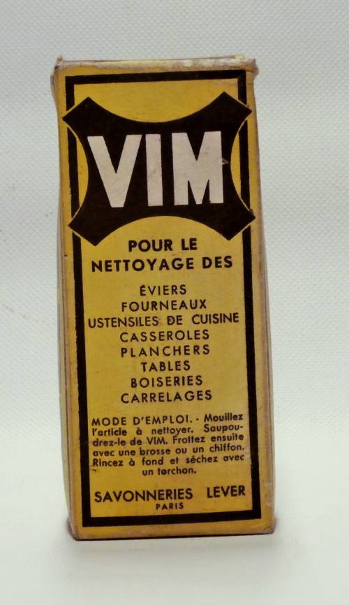 Boîte de poudre "Vim"