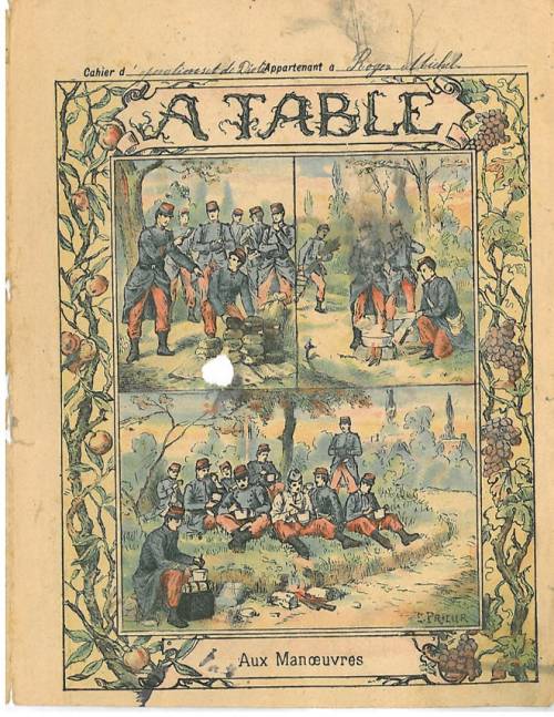 Série A table (Coll. Godchaux)