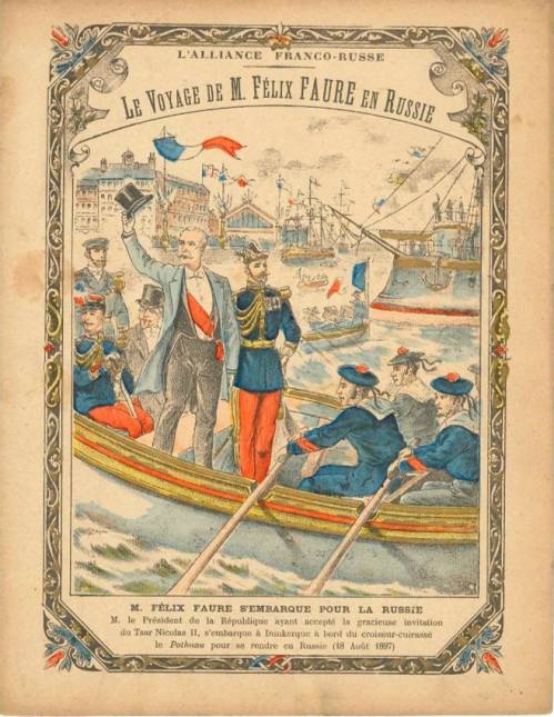 Série Voyage de Félix Faure en Russie