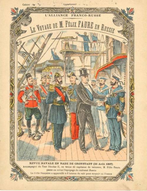 Série Voyage de Félix Faure en Russie