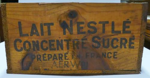 Boîte de lait concentré "Nestlé"