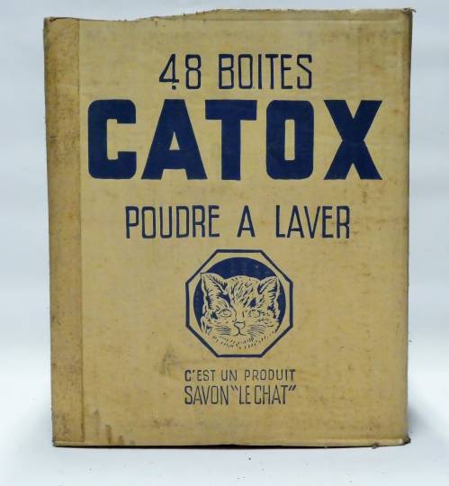 Boîte de poudre à laver "Catox"