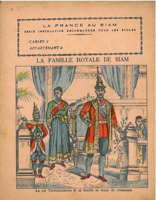 Série La France au Siam (Imagerie Vagné)