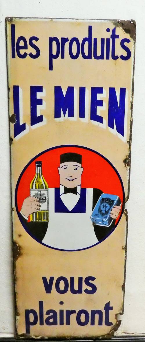 Affiche publicitaire "Le Mien"