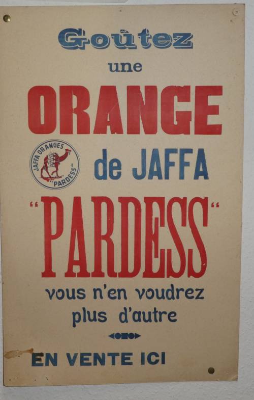 Affiche publicitaire "Pardess"