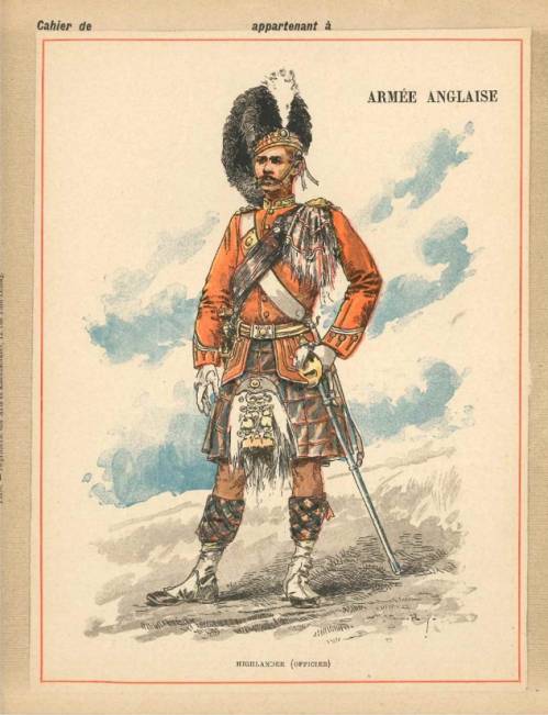 Série Armée anglaise (M. Roy)