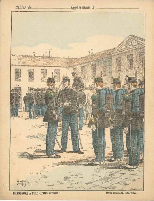 Série Uniformes et scènes militaires