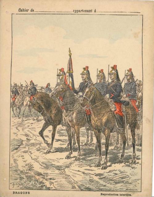 Série Uniformes et scènes militaires