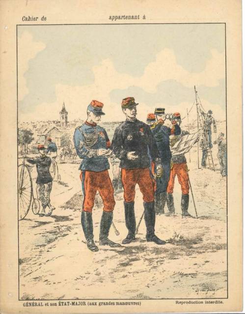 Série Uniformes et scènes militaires