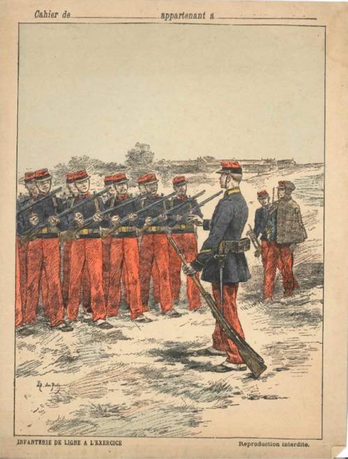 Série Uniformes et scènes militaires