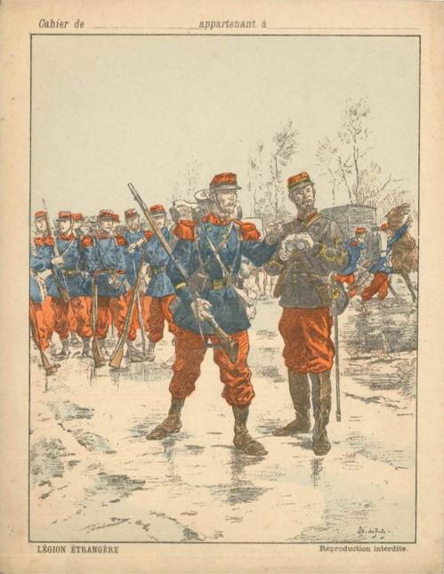 Série Uniformes et scènes militaires