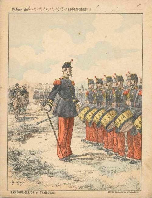 Série Uniformes et scènes militaires