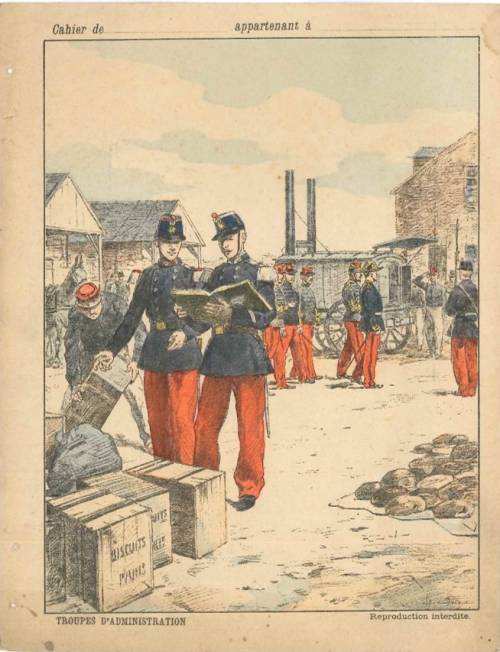 Série Uniformes et scènes militaires