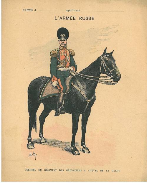 Série Armée russe 2 (Myrbach)