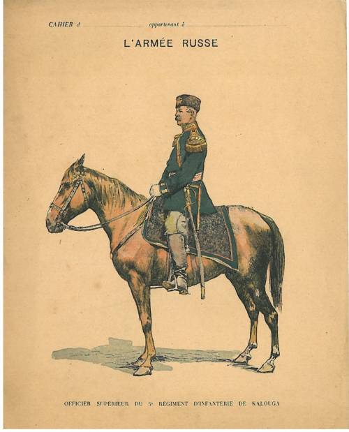 Série Armée russe 2 (Myrbach)