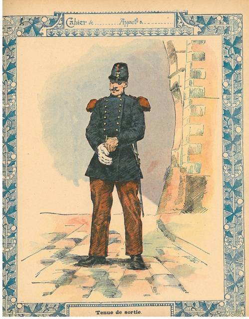 Série Uniformes et scènes militaires (2)