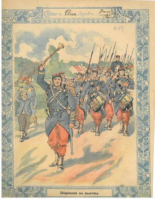 Série Uniformes et scènes militaires (2)